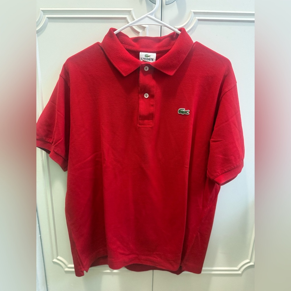 Lacoste Red Polo Shirt